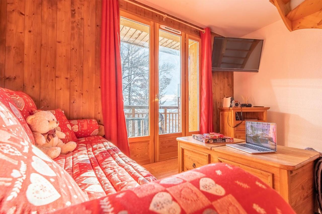Madame Vacances Les Chalets Du Berger Premium*** La Féclaz Eksteriør billede