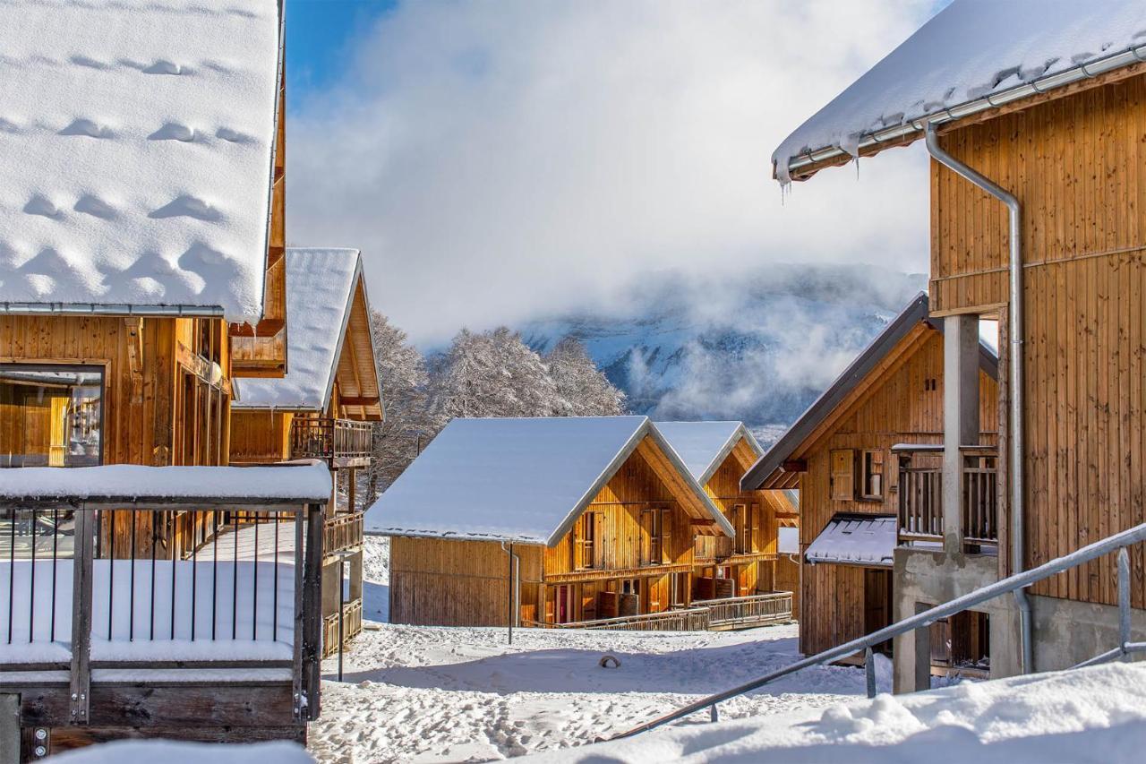 Madame Vacances Les Chalets Du Berger Premium*** La Féclaz Eksteriør billede