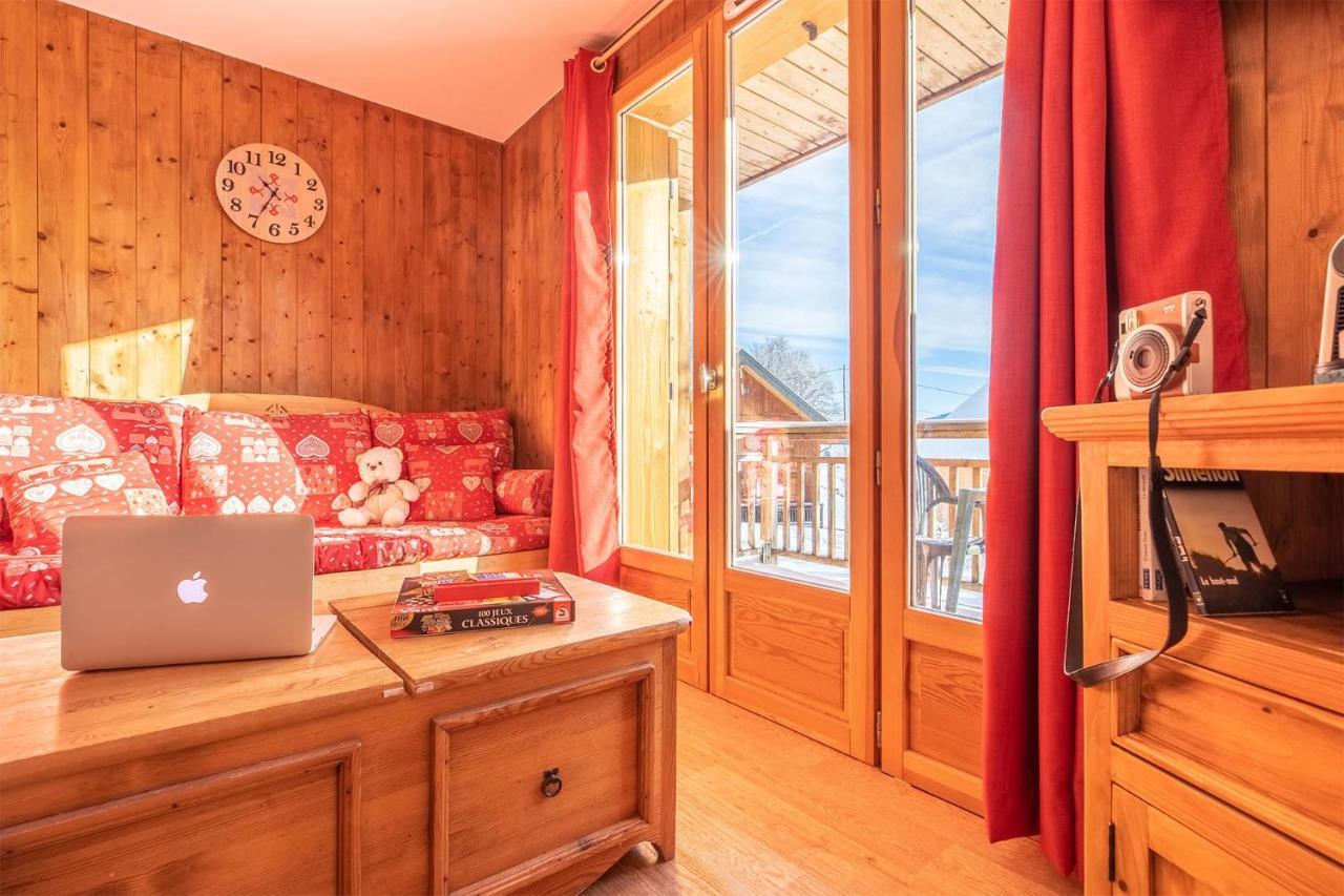 Madame Vacances Les Chalets Du Berger Premium*** La Féclaz Eksteriør billede