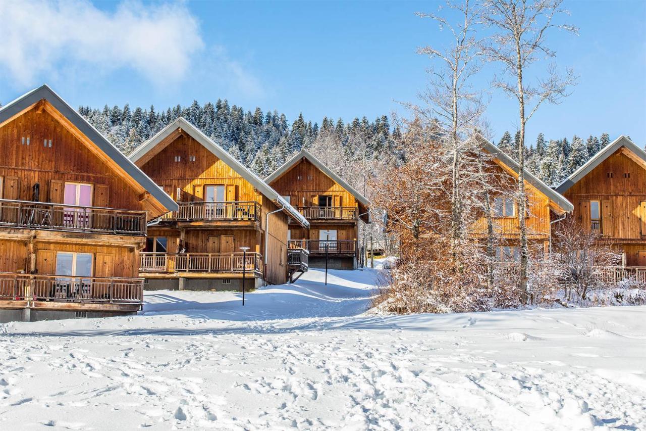 Madame Vacances Les Chalets Du Berger Premium*** La Féclaz Eksteriør billede
