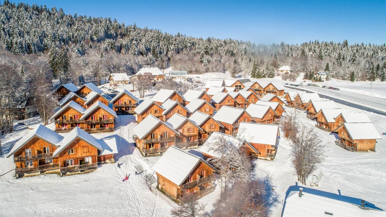 Madame Vacances Les Chalets Du Berger Premium*** La Féclaz Eksteriør billede