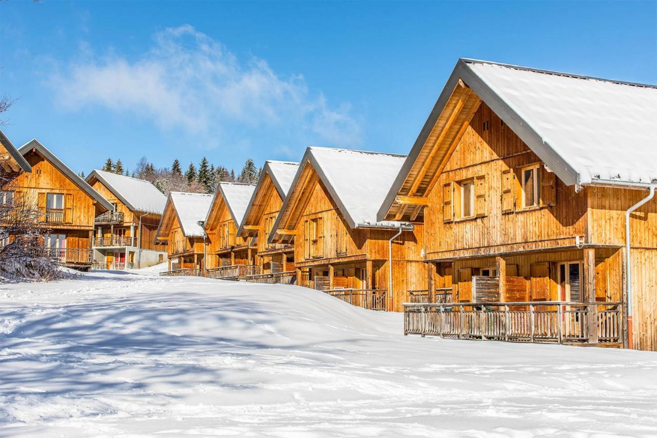 Madame Vacances Les Chalets Du Berger Premium*** La Féclaz Eksteriør billede